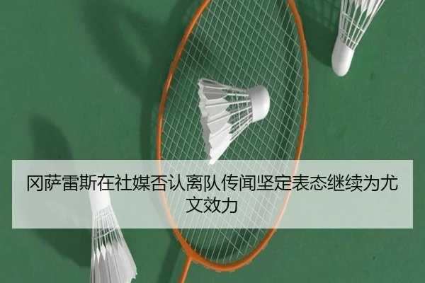 冈萨雷斯在社媒否认离队传闻坚定表态继续为尤文效力